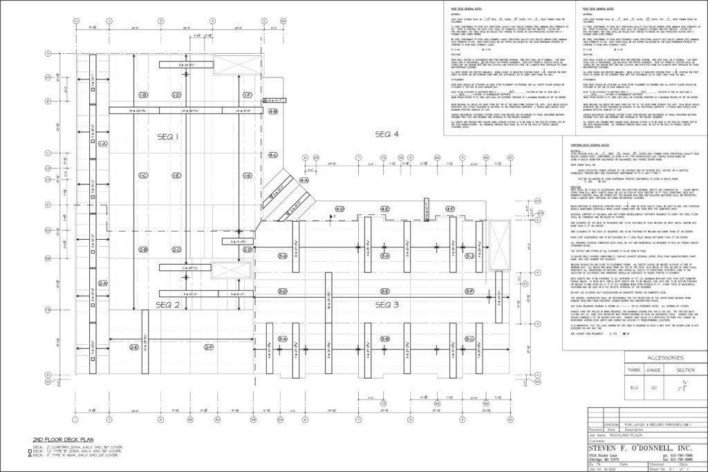 What Are Submittal Drawings Odonnell Metal Deck