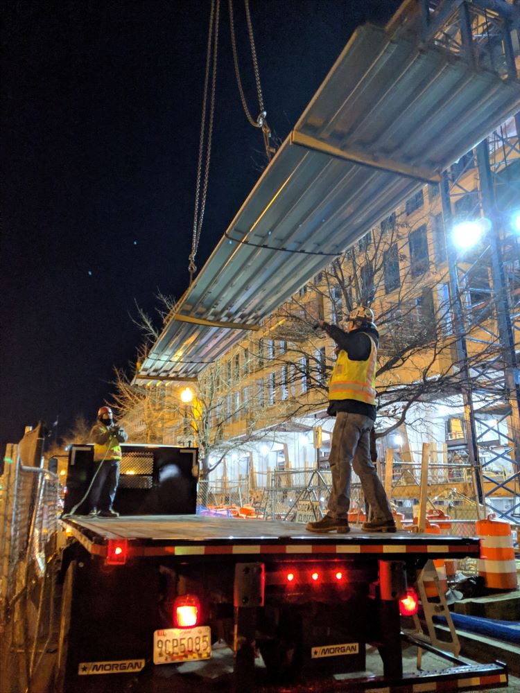 Metal Deck Night Delivery