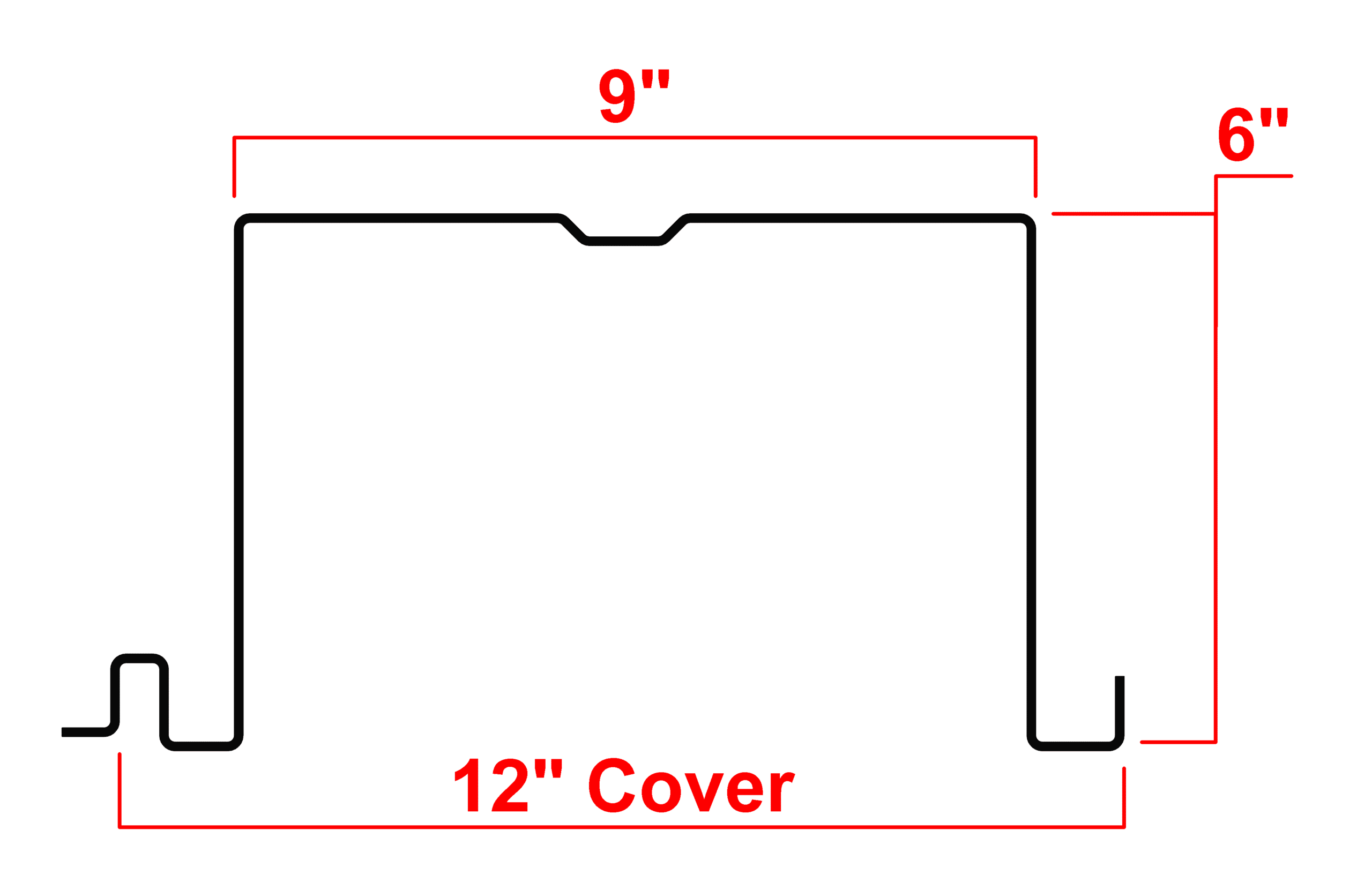 4.5" Type J Deck Profile