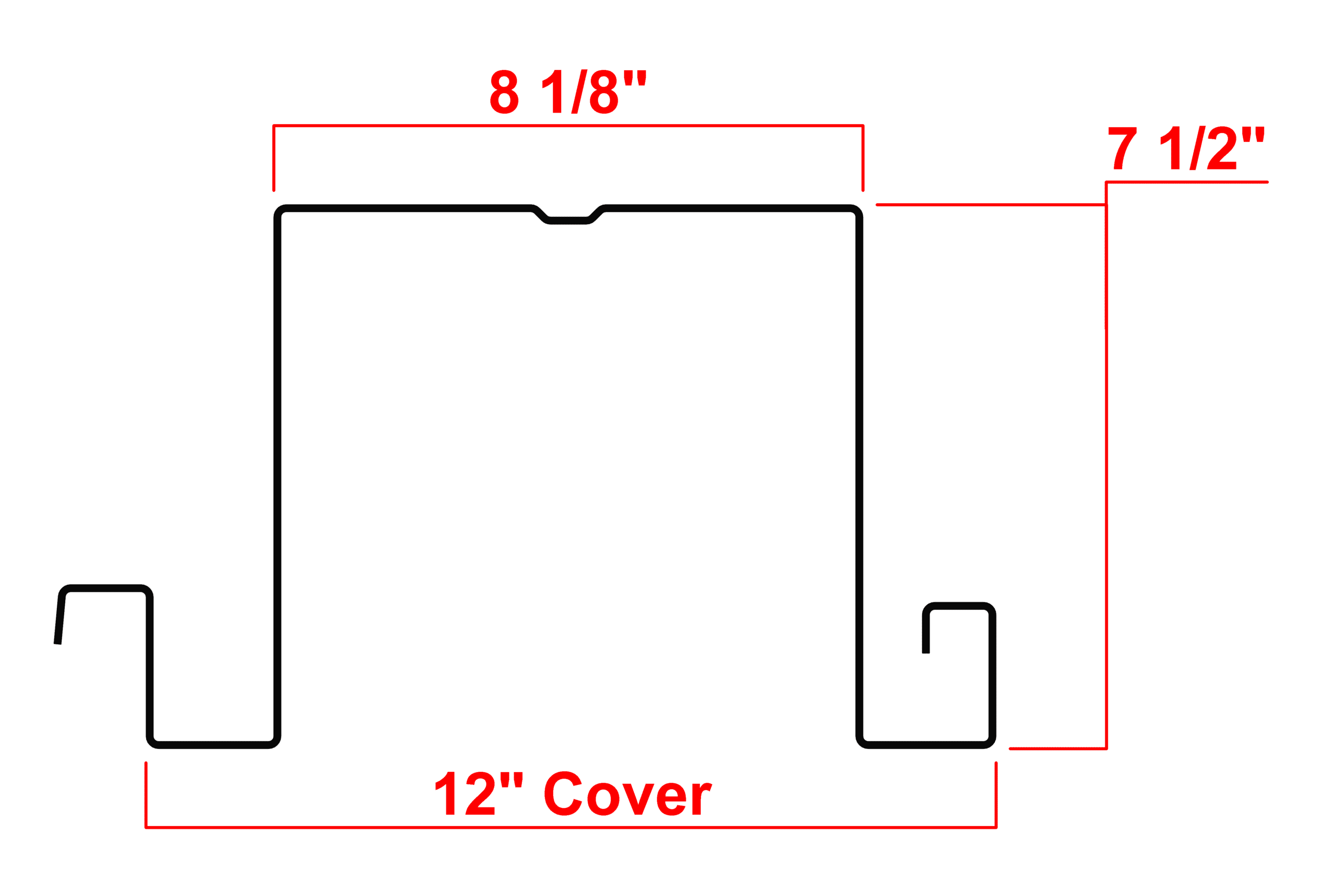 7.5" Type LS Deck Profile