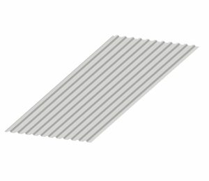 This product image shows a 9/16-inch steel form deck from O’Donnell Metal Deck.